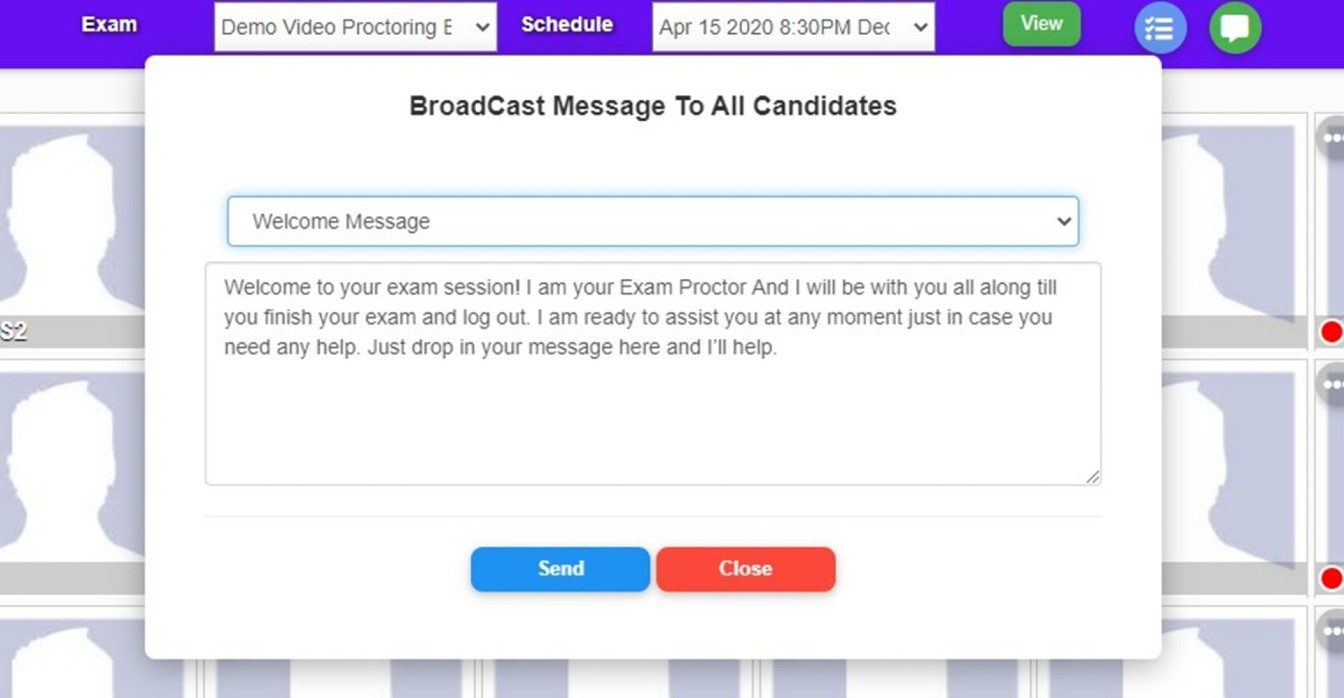 Broadcast Chat Message