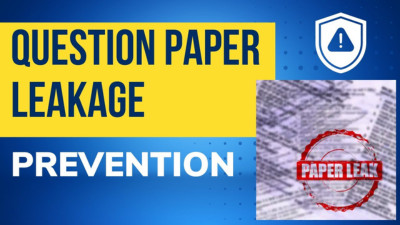 This video demonstrates an effective way to prevent question paper leakage during exams.